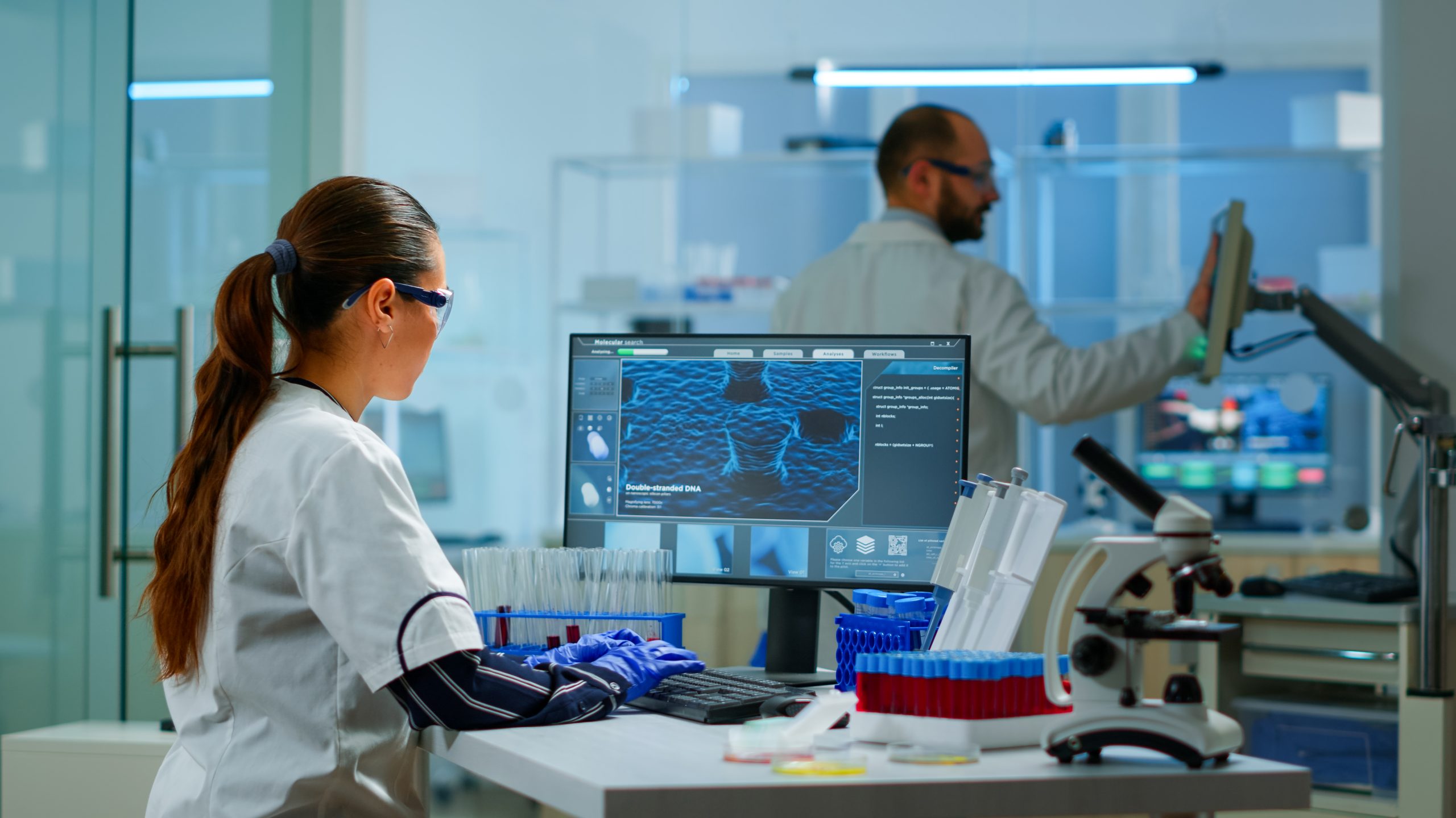 Química sanguínea: analizadores de laboratorio