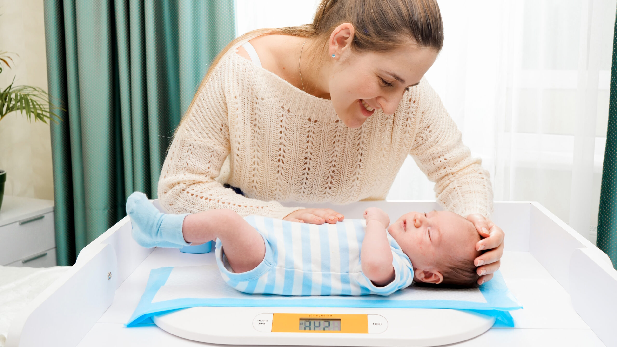 ¿Cuáles son las partes de la Balanza Pediátrica?