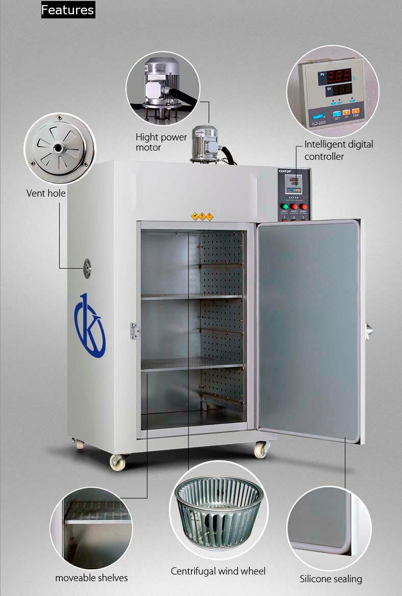 Horno de secado de aire industrial de una puerta YR05256 (A) // YR05258 (SS) – 1